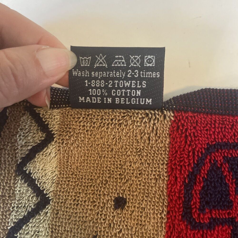 104th U.S. Open Shinnecock Hills Member Golf Towel  /  Red And Blue - Picture 9 of 9